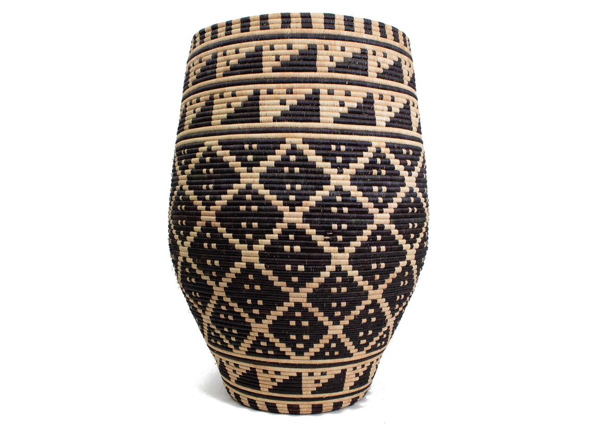 Floor Basket Handcrafted Floor Basket for plants or storage. Afrikanza
